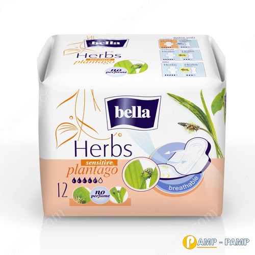 Прокладки гигиенические BELLA Herbs sensitive plantago 12 шт 5900516303563 фото -1