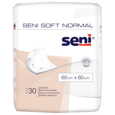 Одноразові пелюшки Seni Soft Normal 60х60 см 30 шт 5900516692568