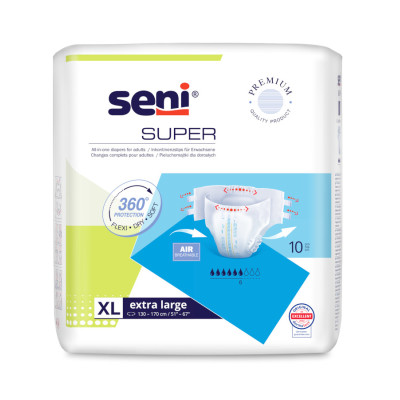 Підгузки для дорослих SUPER SENI extra large 10 шт 