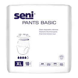 Поглинаючі труси підгузники для дорослих Seni Pants Basic extra large 10 шт