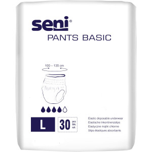 Поглинаючі труси підгузники для дорослих Seni Pants Basic large 30 шт
