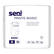 Поглинаючі труси підгузники для дорослих Seni Pants Basic medium 10 шт