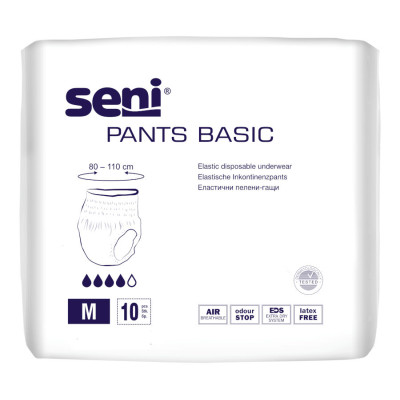 Труси підгузники для дорослих Seni Pants Basic medium 10 шт