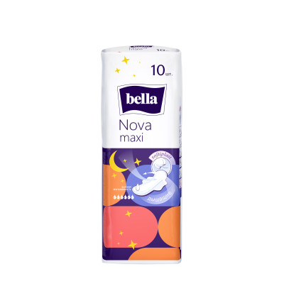 Прокладки гігієнічніBELLA Nova Maxi 10 шт