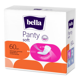 Ежедневные гигиенические прокладки BELLA Panty Soft 50+10 шт 5900516312008