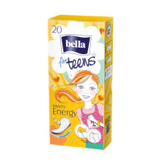 Щоденні гігієнічні прокладки Bella Panty for Teens Energy  20 шт 