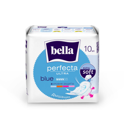 Гигиенические прокладки Bella Perfecta ultra Blue  10 шт