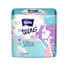Прокладки гигиенические Bella for Teens: Ultra Sensitive extra soft  10 шт 5900516302344