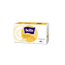Тампони жіночі гігієнічні без аплікатора Tampo Bella Premium Comfort regular 16 шт