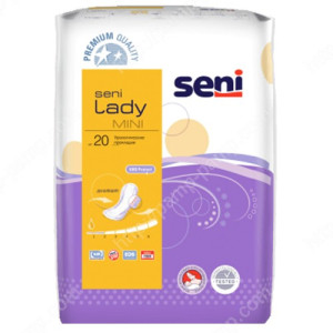 Урологические прокладки для женщин SENI LADY mini 20 шт 5900516690403
