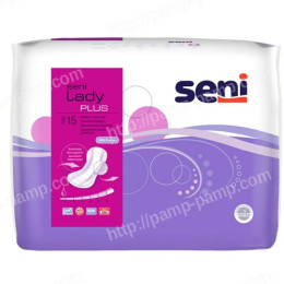 Урологические прокладки для женщин SENI LADY plus 15 шт 5900516690847