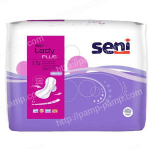 Урологічні прокладки для жінок SENI LADY plus 15 шт 5900516699154
