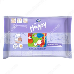 Детские влажные салфетки Bella Baby Happy с витамином Е для ухода за кожей младенцев 10 шт 5900516420673