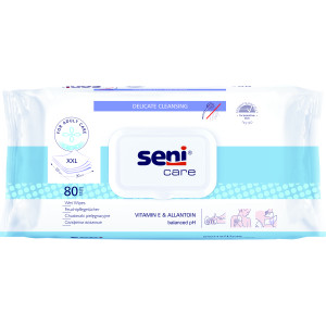 Влажные салфетки для ухода за кожей Seni Care 80 шт