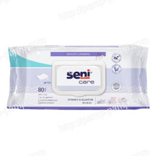 Влажные салфетки для ухода за кожей Seni Care 80 шт 5900516420642