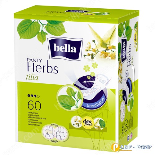 Прокладки гигиенические BELLA Panty Herbs tilia 60 шт 5900516312190 фото -1