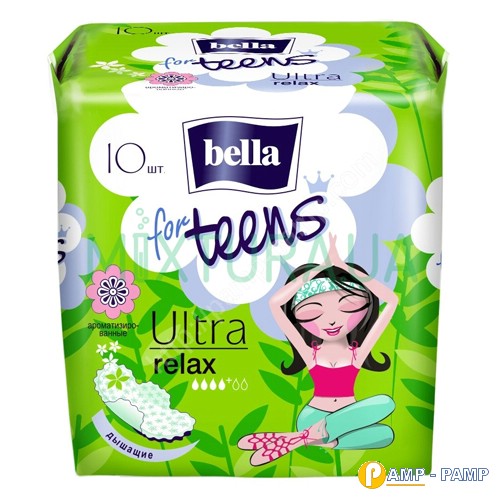 Прокладки гигиенические Bella for Teens: Ultra Energy silky drai deo exotic fruits 10 шт 5900516302405 фото -1
